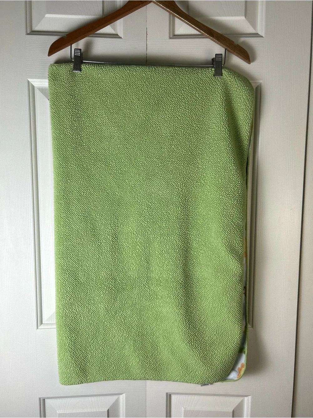 Child of Mine by Carter's Green Animals Baby Blanket Lion Elephant Monkey Frog
